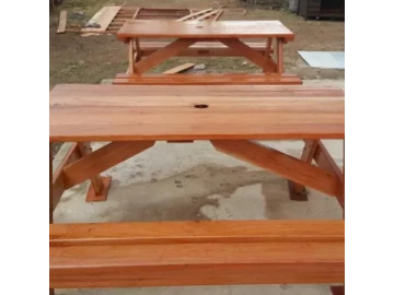 6 /8 Seater Outdoor benches